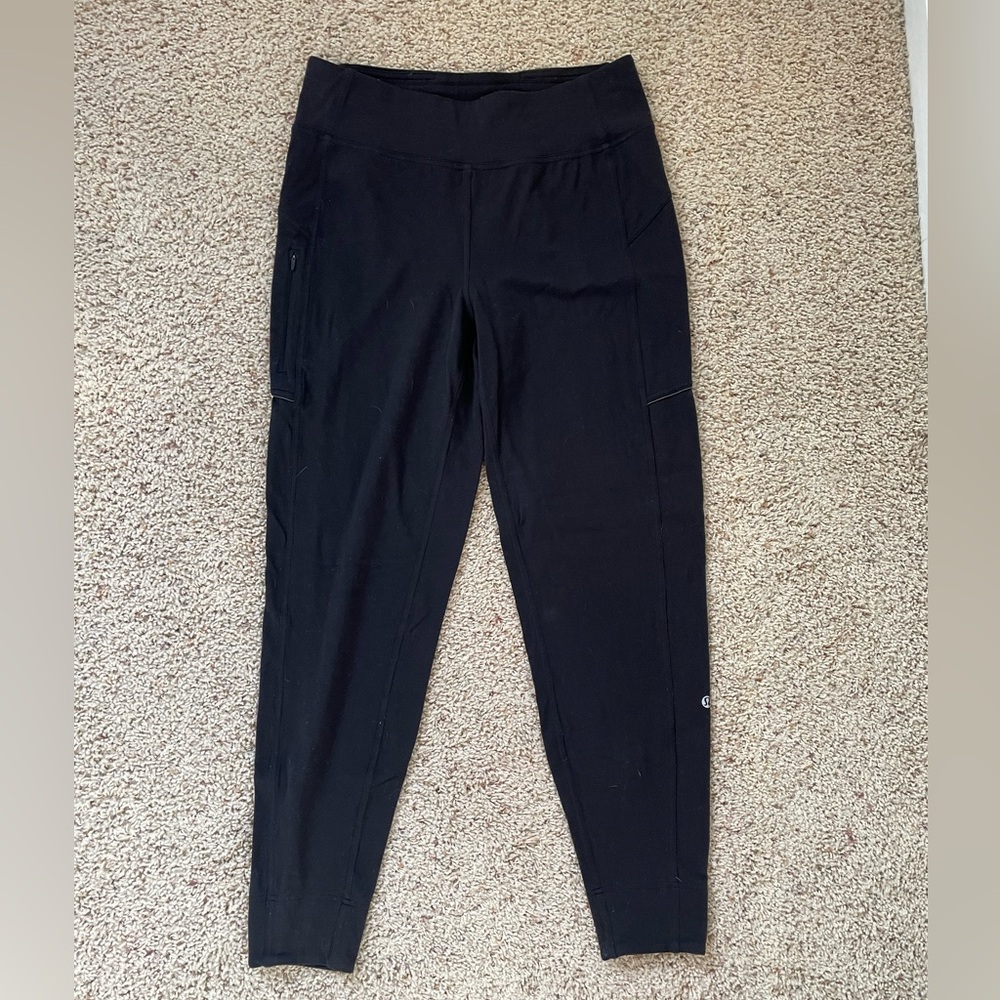 Lululemon Black Womens Joggers Sweatpants Size 8